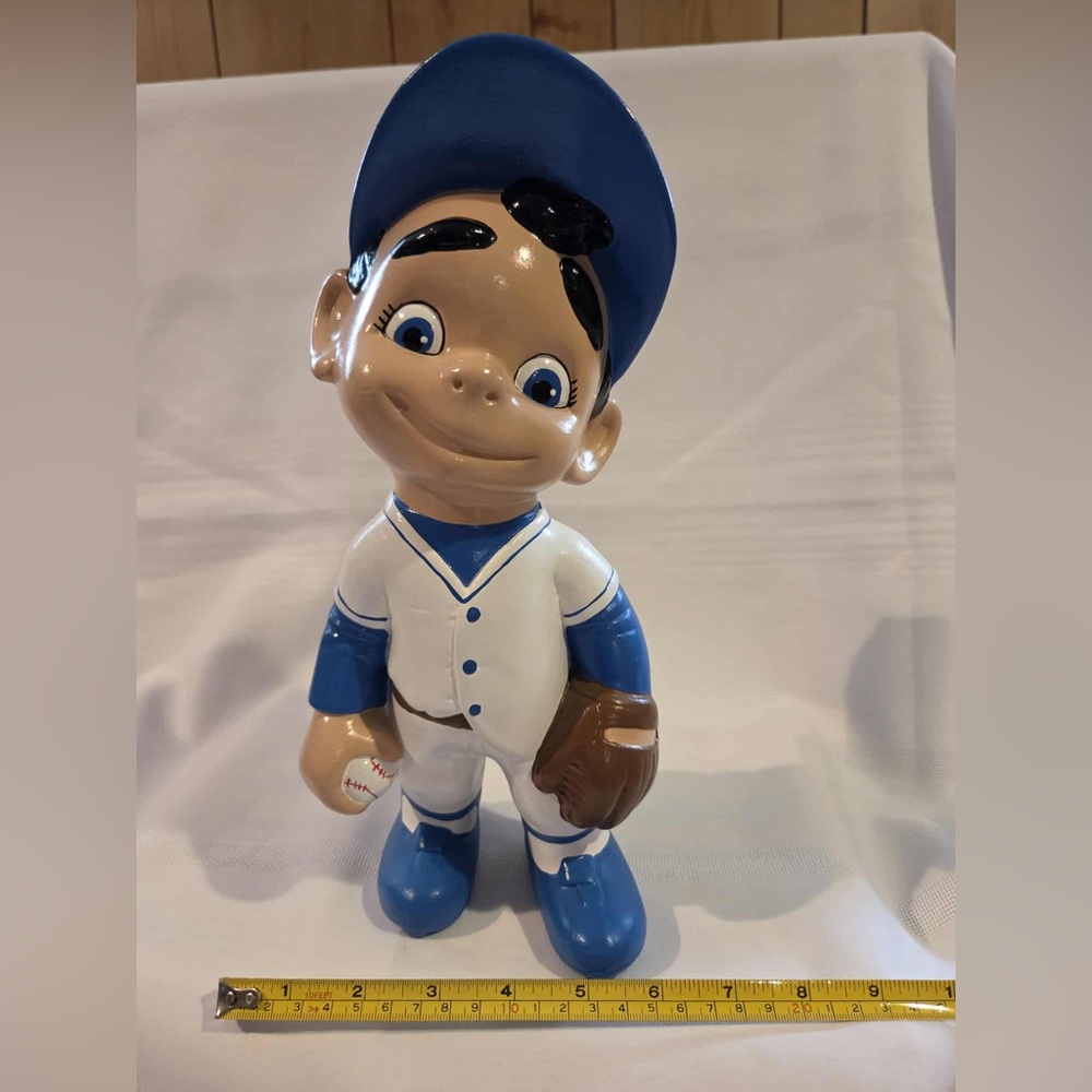 Baseball player- Handmade and hand painted ceramics